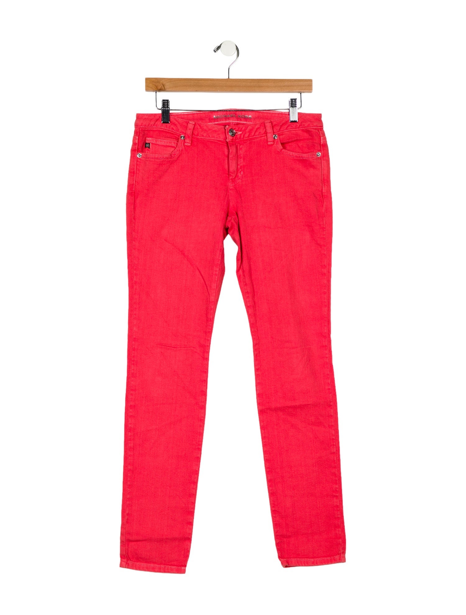 Michael Kors Low-Rise Skinny Leg Jeans